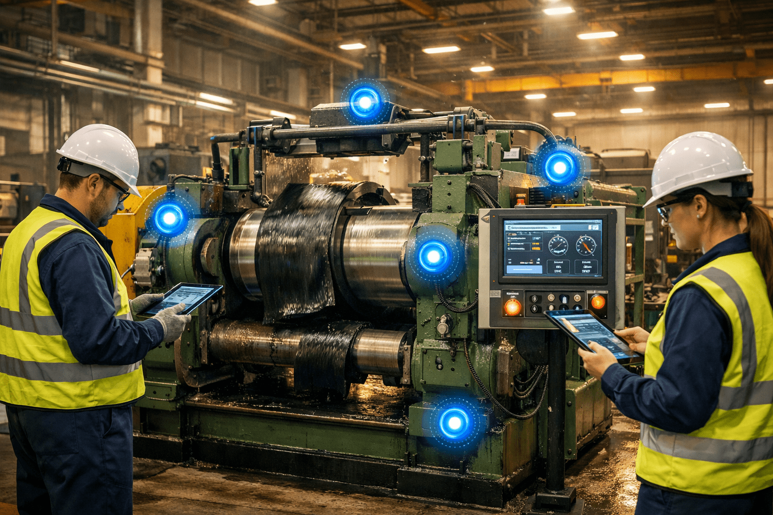 Rubber Mixing Mill 2